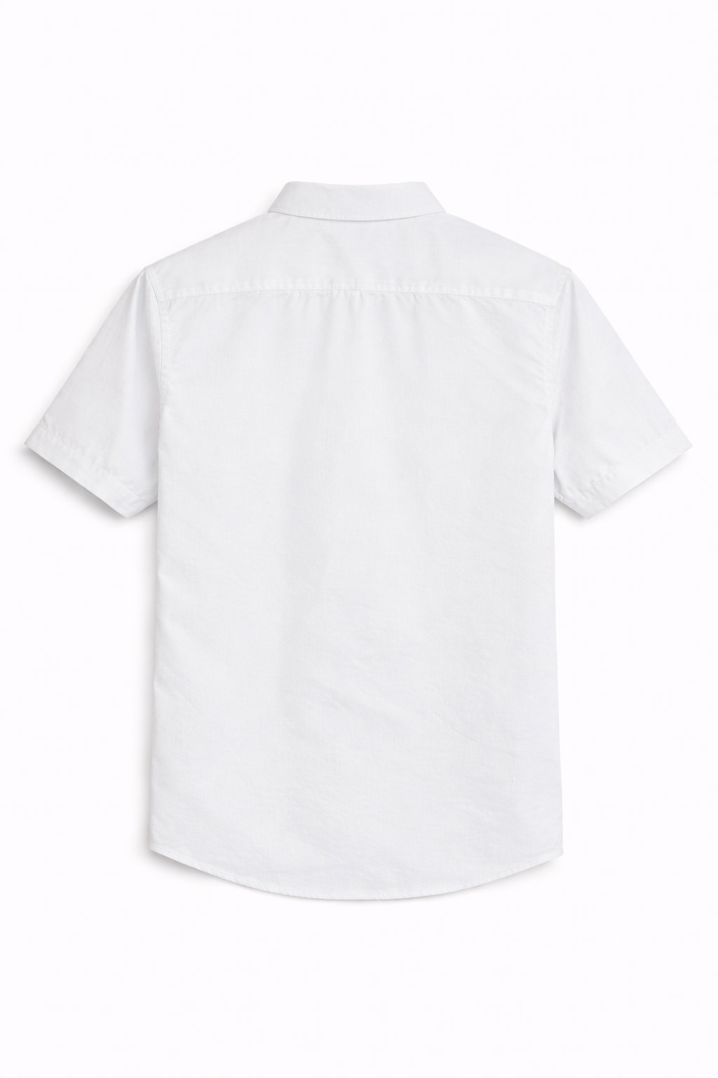 Men's Premium Embroidered Short Sleeve Shirt - Party Animal Design (White)